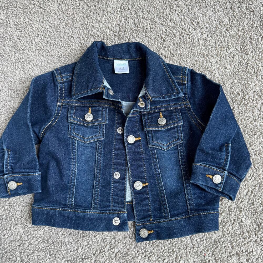 Gymboree Baby Blue Denim Jean Jacket Size 6-12 months